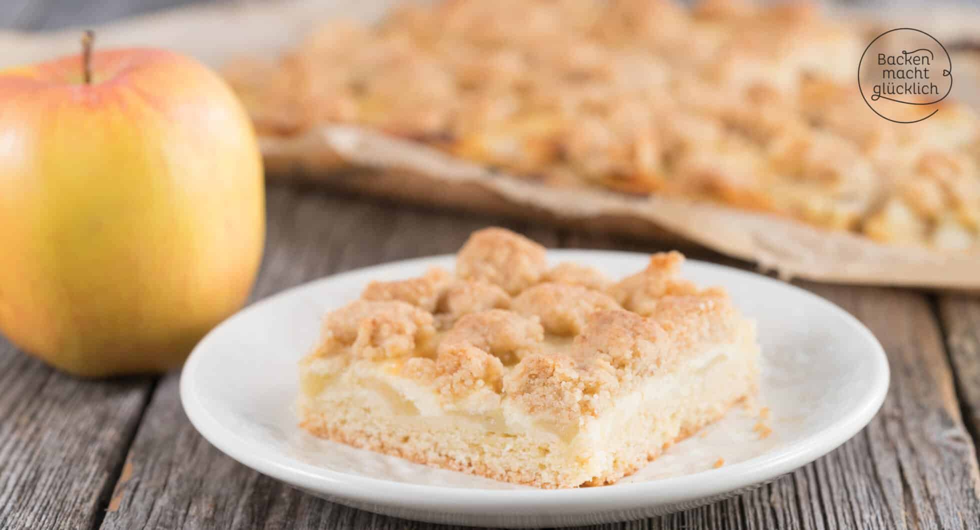 Der beste Obst-Streusel-Blechkuchen | Backen macht glücklich