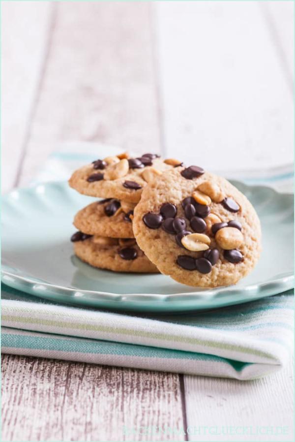 Chewy Peanut Butter Cookies | Backen macht glücklich