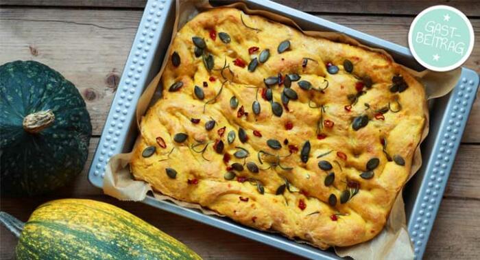 Leckere K Rbis Focaccia Backen Macht Gl Cklich