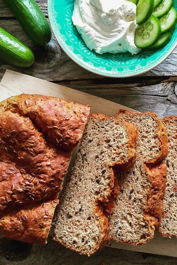 Low Carb Brot Eiweißbrot Backen macht glücklich