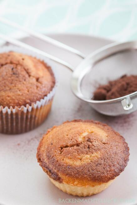 Einfache Marmor-Muffins | Backen macht glücklich