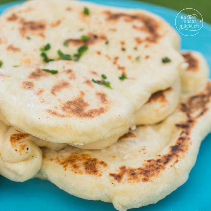 Naan: Indisches Fladenbrot | Backen macht glücklich