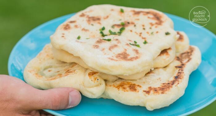 Naan: Indisches Fladenbrot | Backen macht glücklich