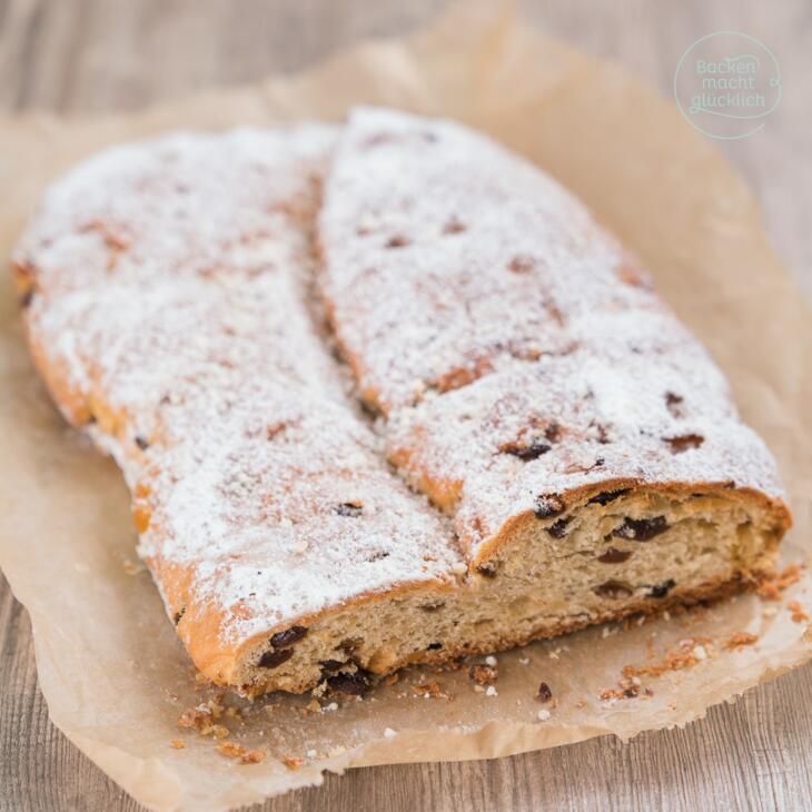 Einfaches Christstollen-Rezept | Backen Macht Glücklich