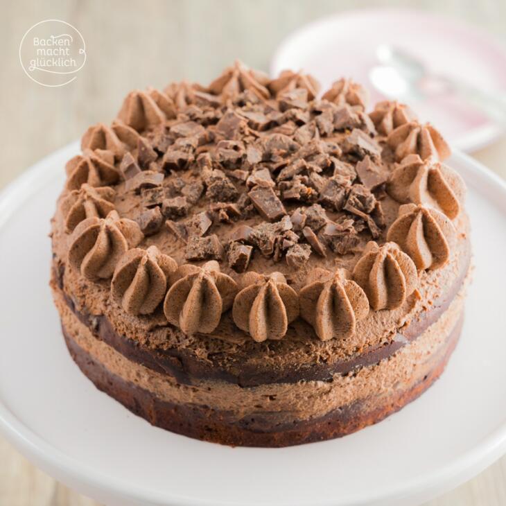 Schoko Brownie Torte Backen Macht Gl Cklich