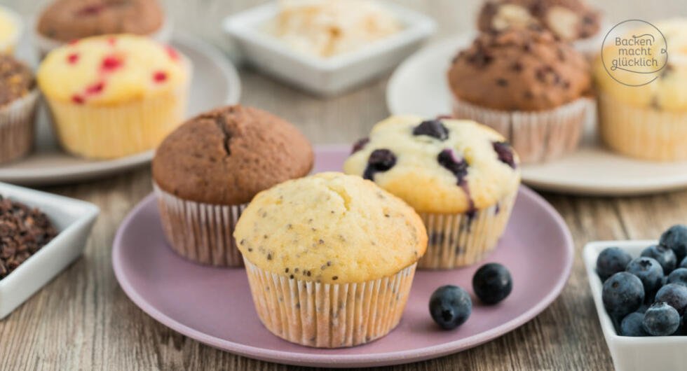 Schnelle Schoko-Muffins | Backen macht glücklich