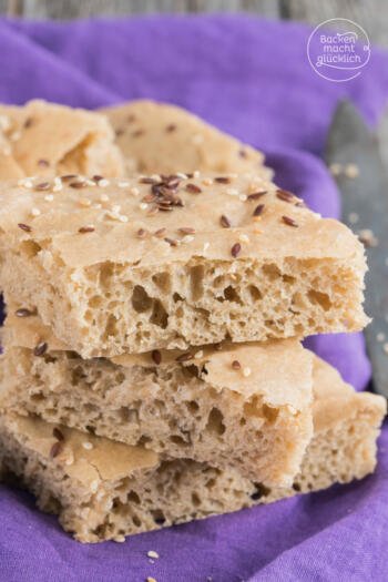 Türkisches Dinkel-Fladenbrot | Backen macht glücklich