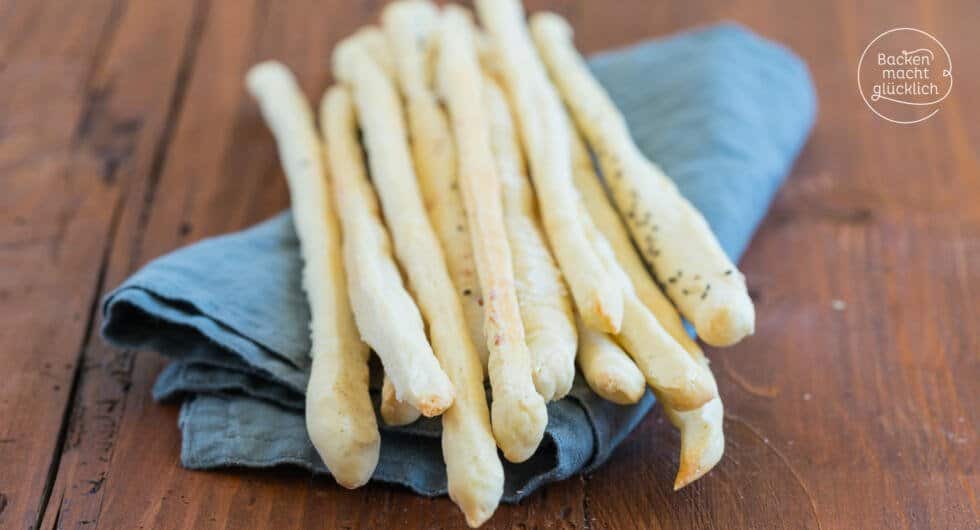 Grissini einfach selber backen | Backen macht glücklich