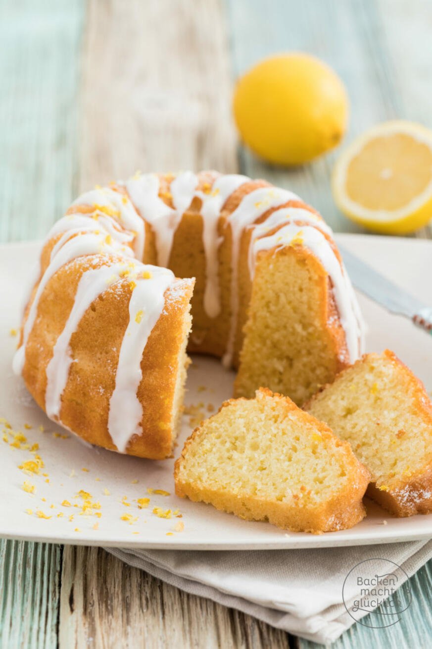 Zitronen Joghurt Gugelhupf Backen Macht Gl Cklich