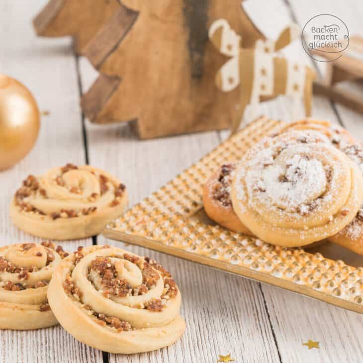 Marzipan-Zimt-Schnecken | Backen macht glücklich