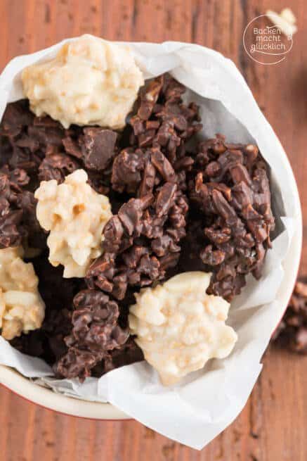 Selbstgemachte Schokocrossies | Backen macht glücklich