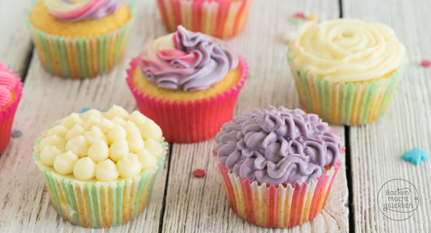 Cupcakes Grundrezept Backen Macht Gl Cklich