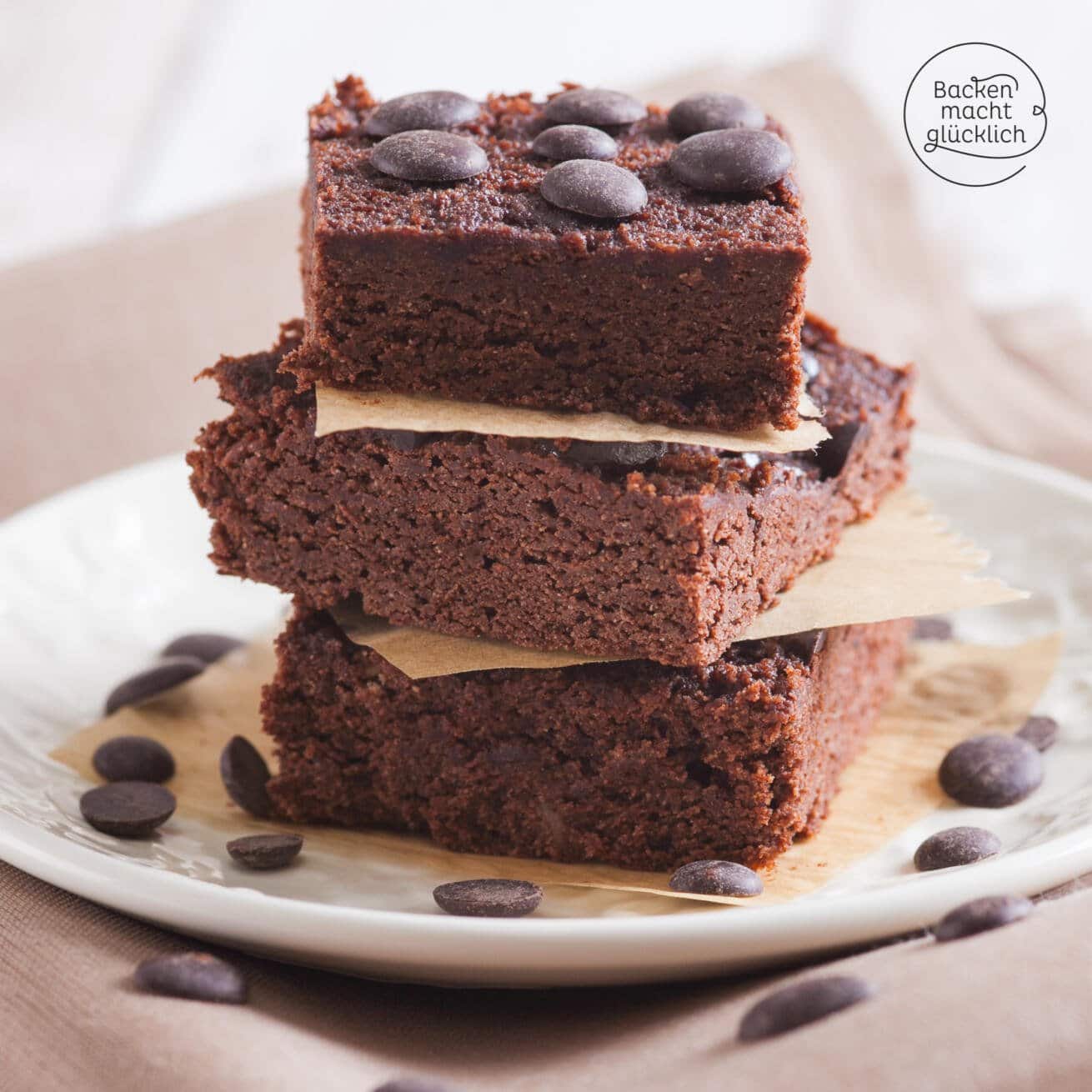 Low Carb Brownies ohne Zucker Backen macht glücklich