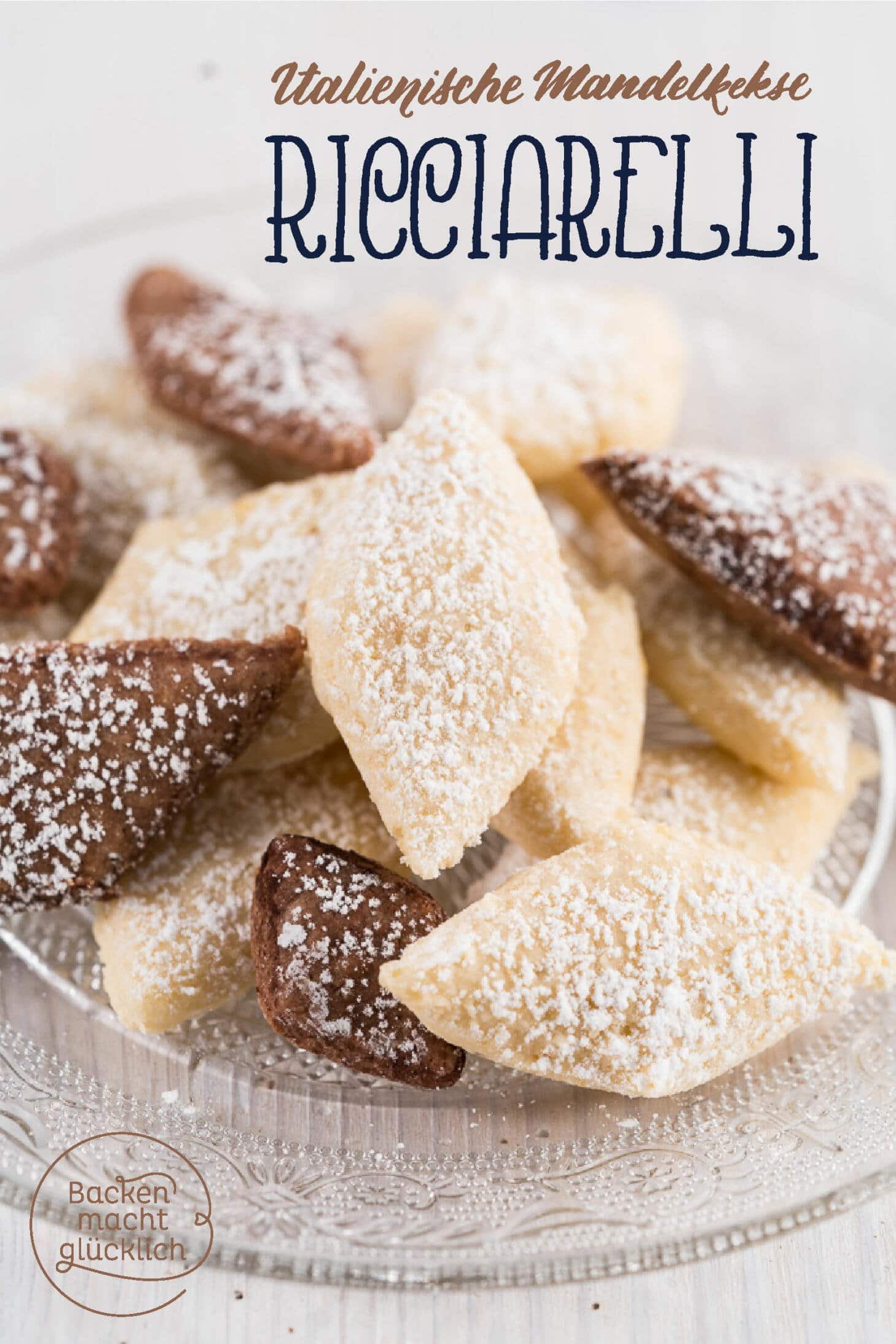 Ricciarelli: Italienische Mandelkekse | Backen macht glücklich