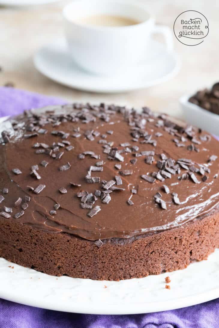 Saftiger Schoko-Kaffee-Kuchen | Backen macht glücklich