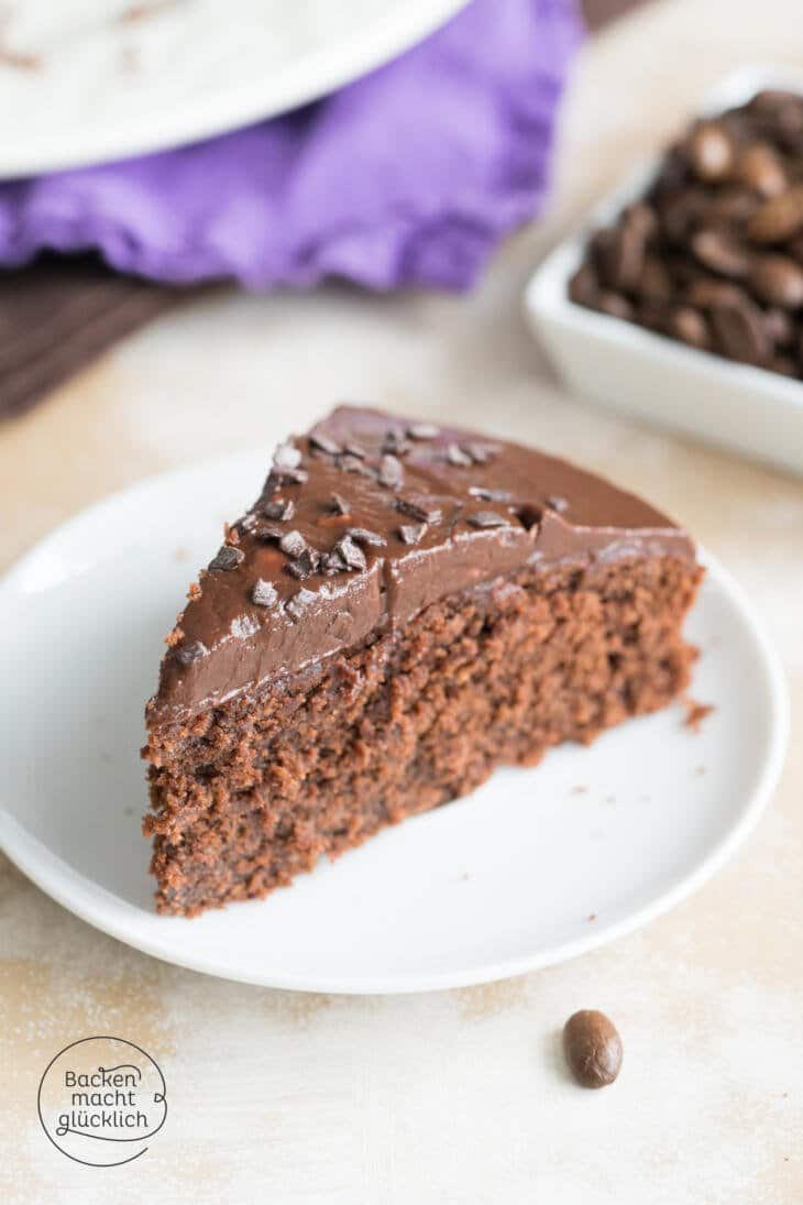 Saftiger Schoko-Kaffee-Kuchen | Backen macht glücklich