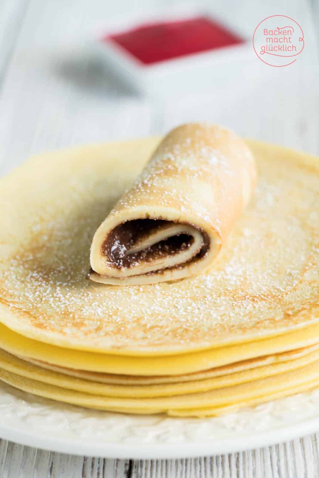 Pfannkuchen - das beste Grundrezept | Backen macht glücklich