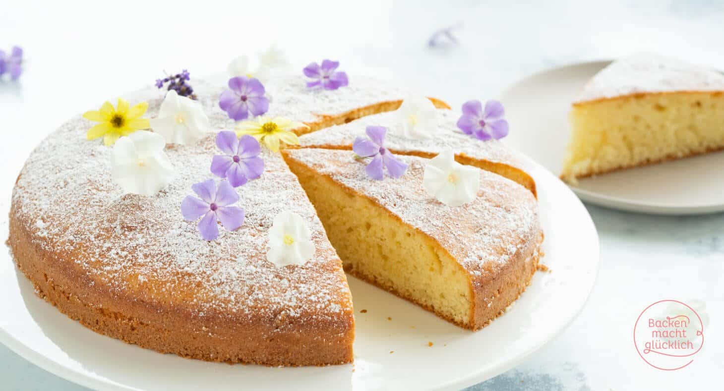 Einfacher Joghurtkuchen | Backen macht glücklich