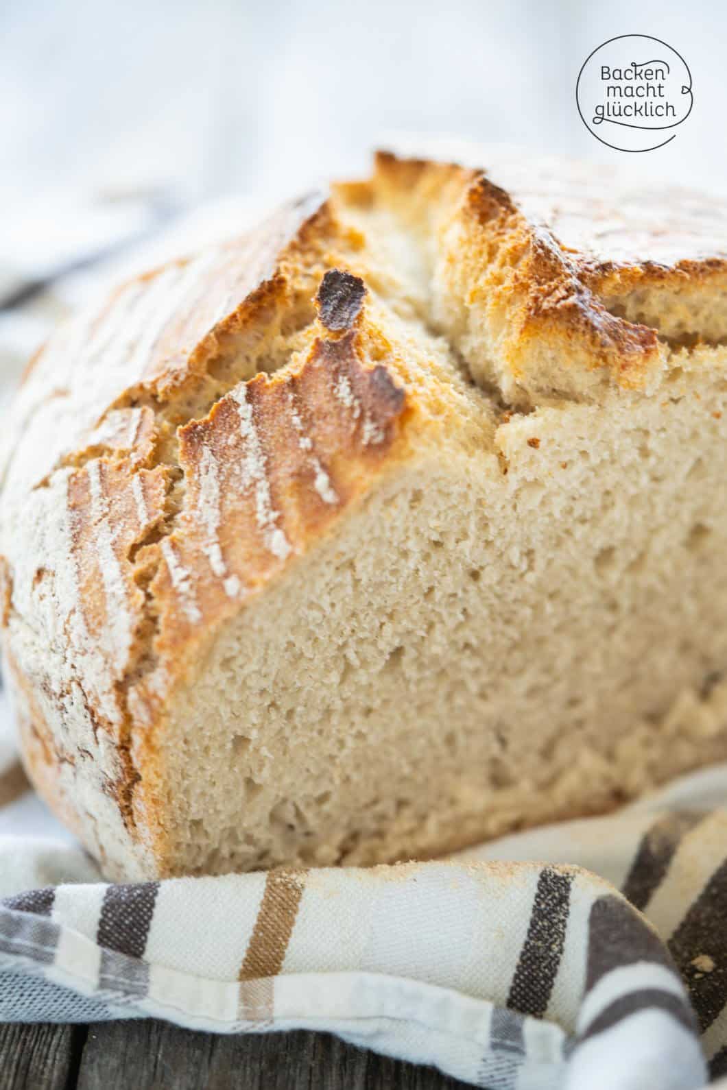 Weizen Sauerteig Brot Backen Macht Gl Cklich