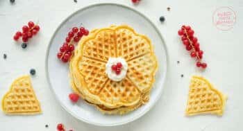 Saftige Waffeln Mit Quark Backen Macht Glucklich