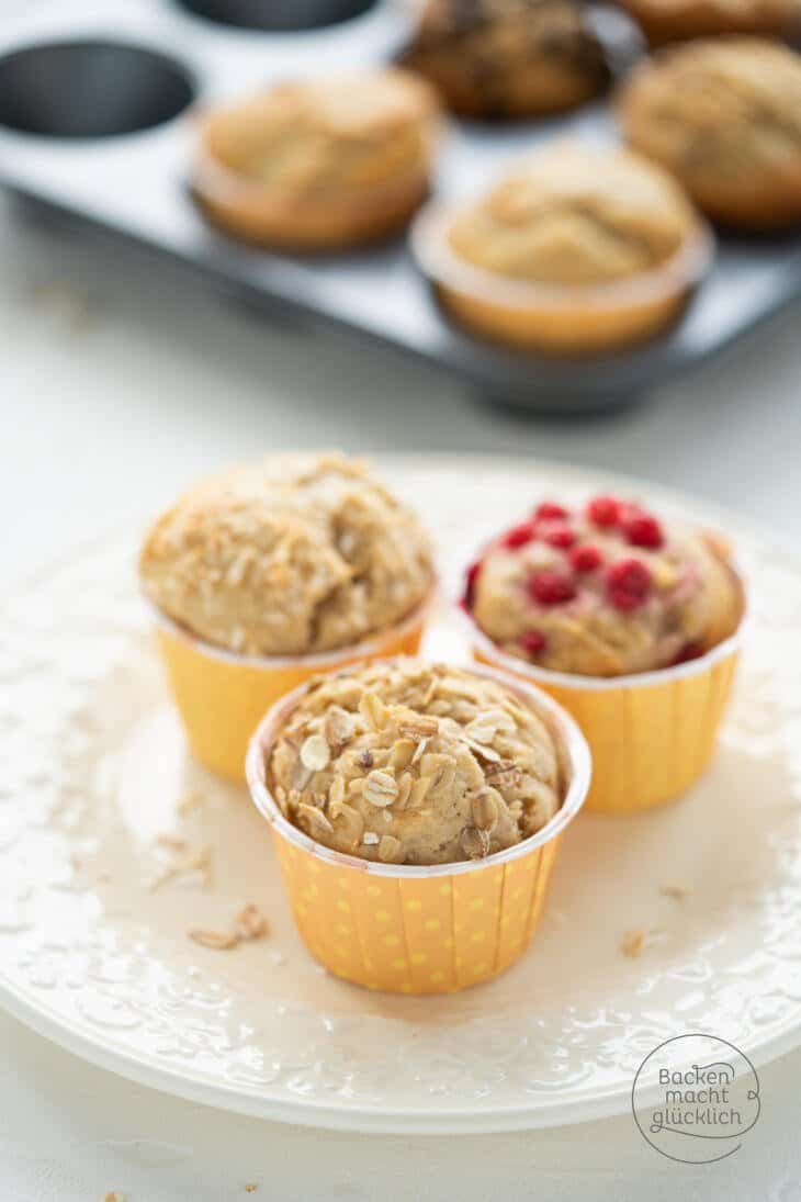 Tolle Vollkorn-Muffins mit Honig | Backen macht glücklich