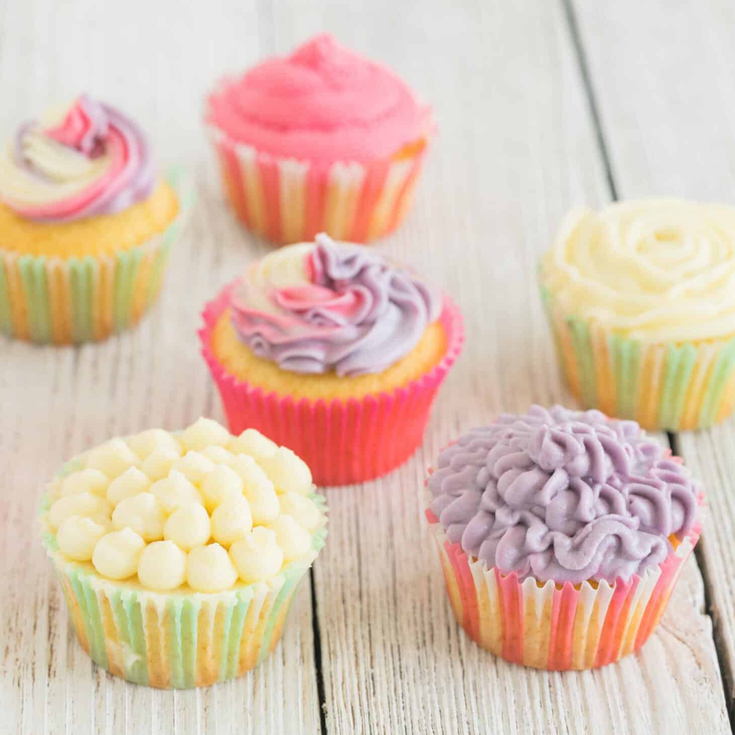 Cupcakes-Grundrezept | Backen macht glücklich