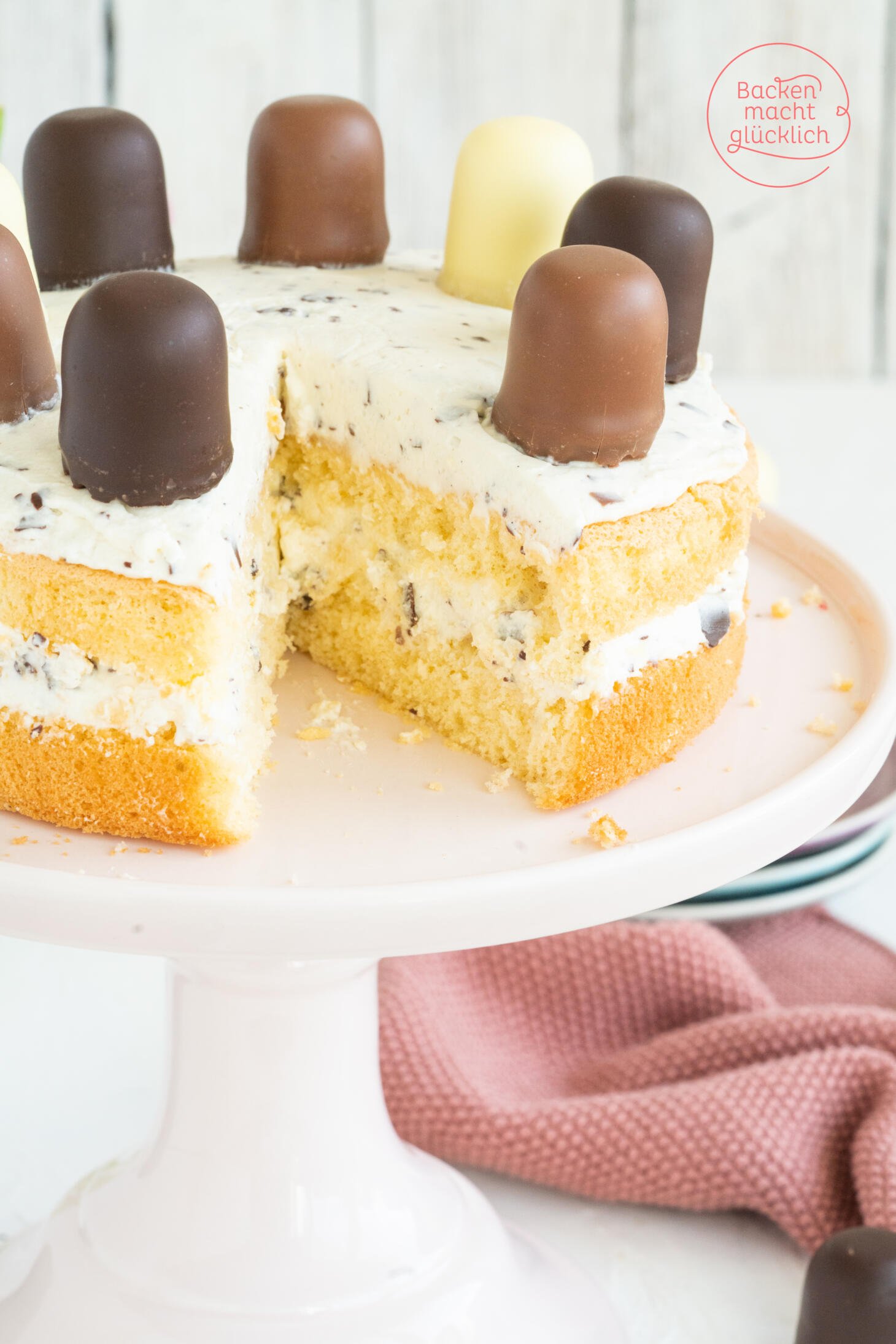 Einfache Schokokuss-Torte | Backen macht glücklich