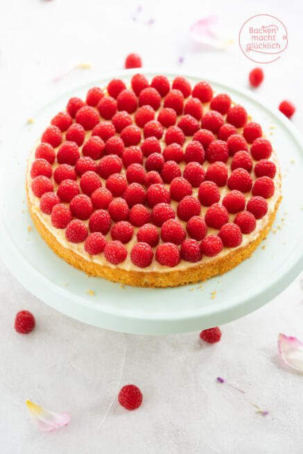 Himbeer Pudding Kuchen Backen Macht Glücklich