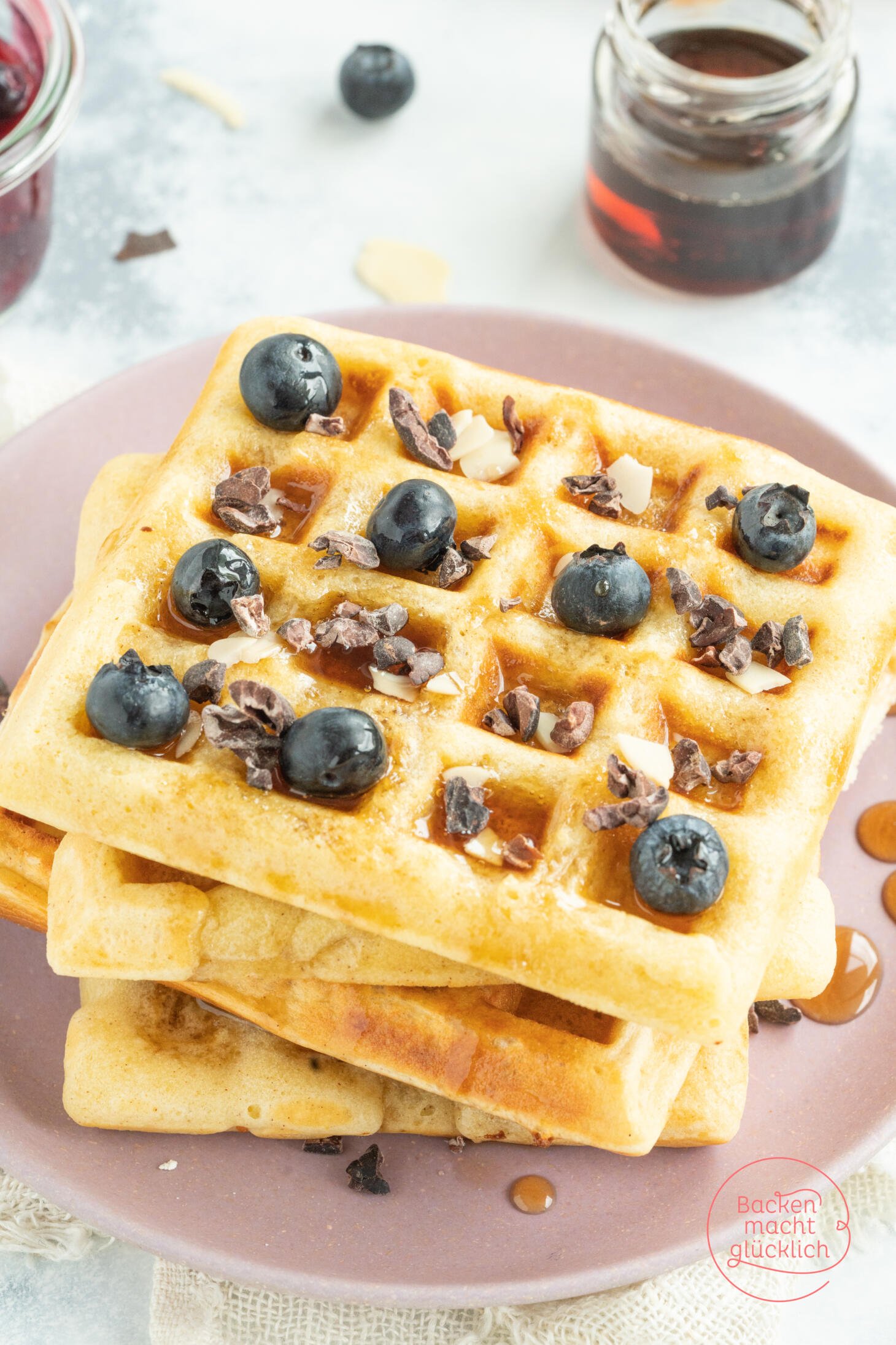 Protein-Waffeln | Backen macht glücklich