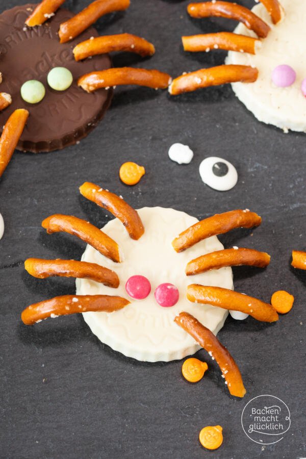 Einfache, schnelle Halloween-Snack-Ideen  Backen macht glücklich