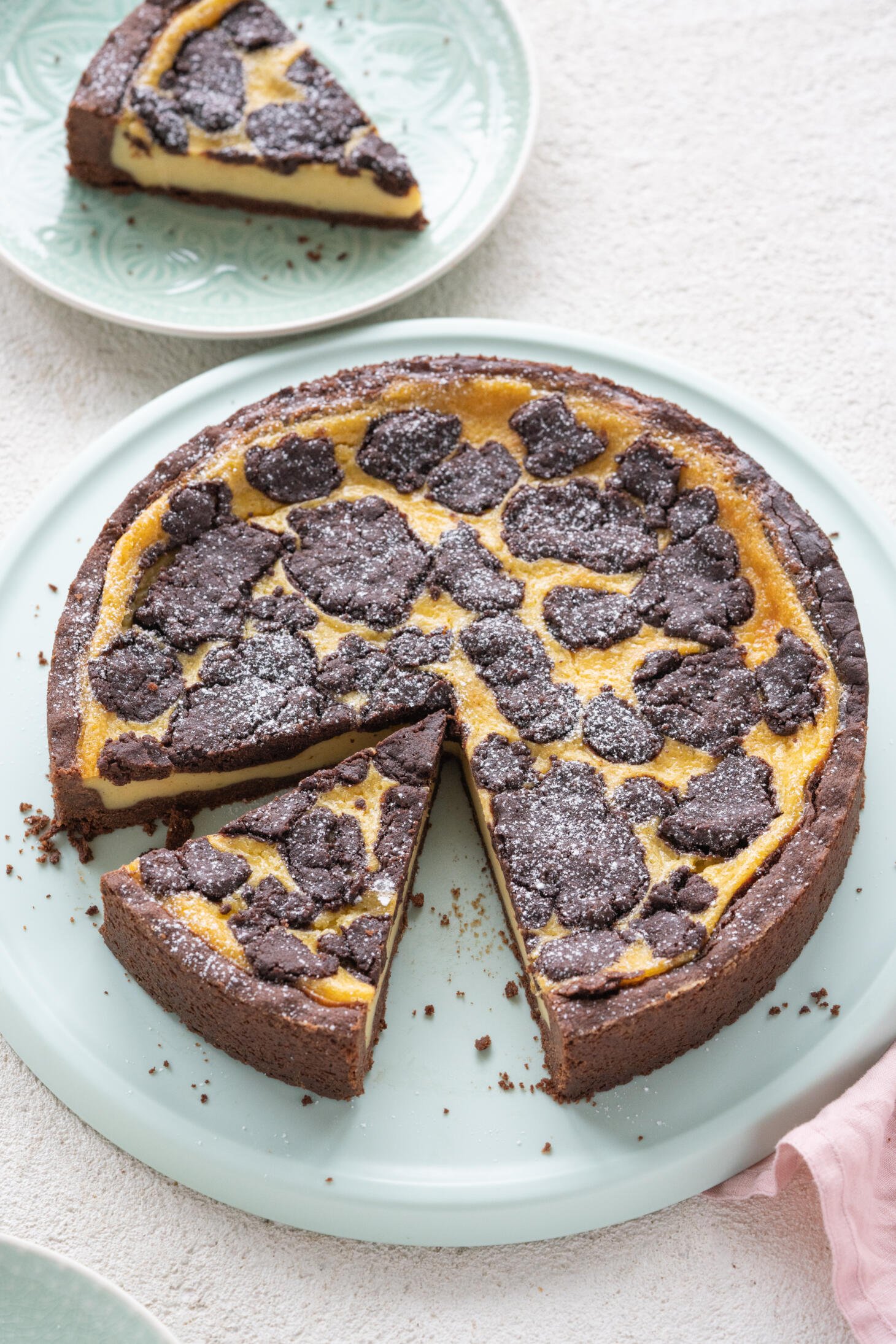 Veganer Zupfkuchen ohne Eier und Quark Backen macht glücklich