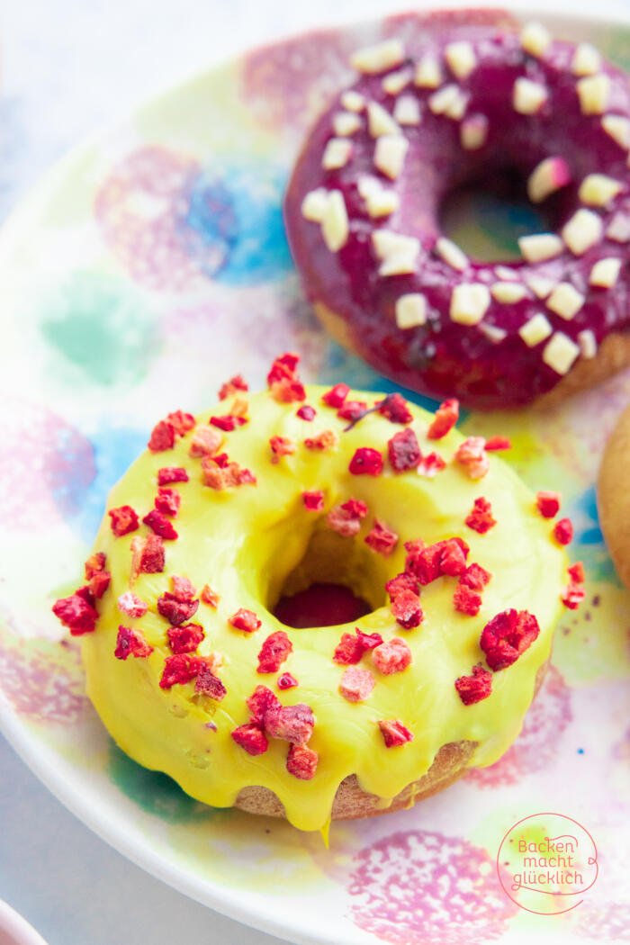 Gesunde Vegane Donuts Ohne Zucker Backen Macht Gl Cklich