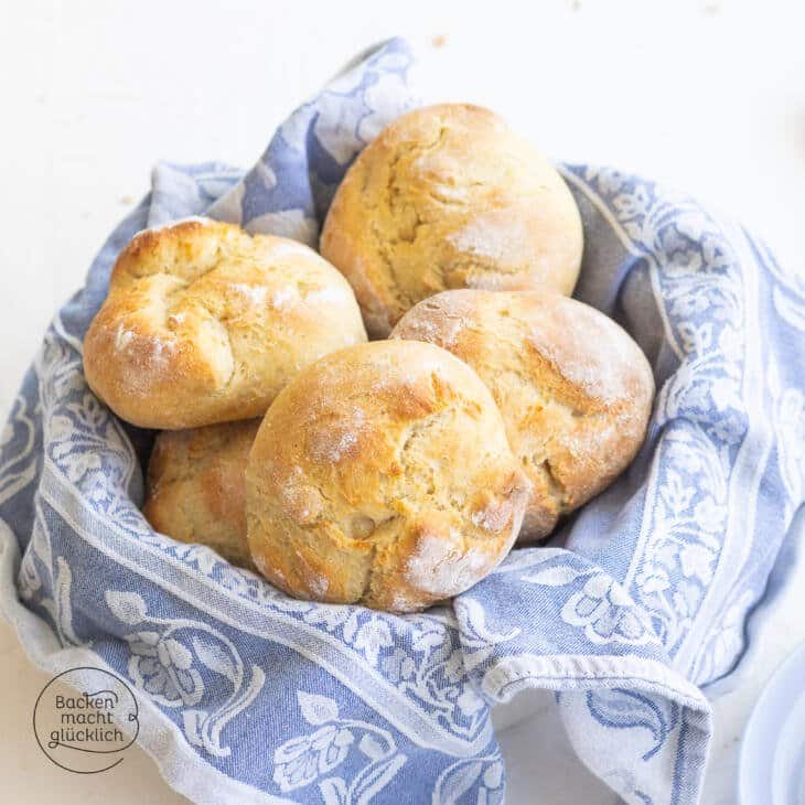 Knusprige Kartoffelbrötchen | Backen macht glücklich