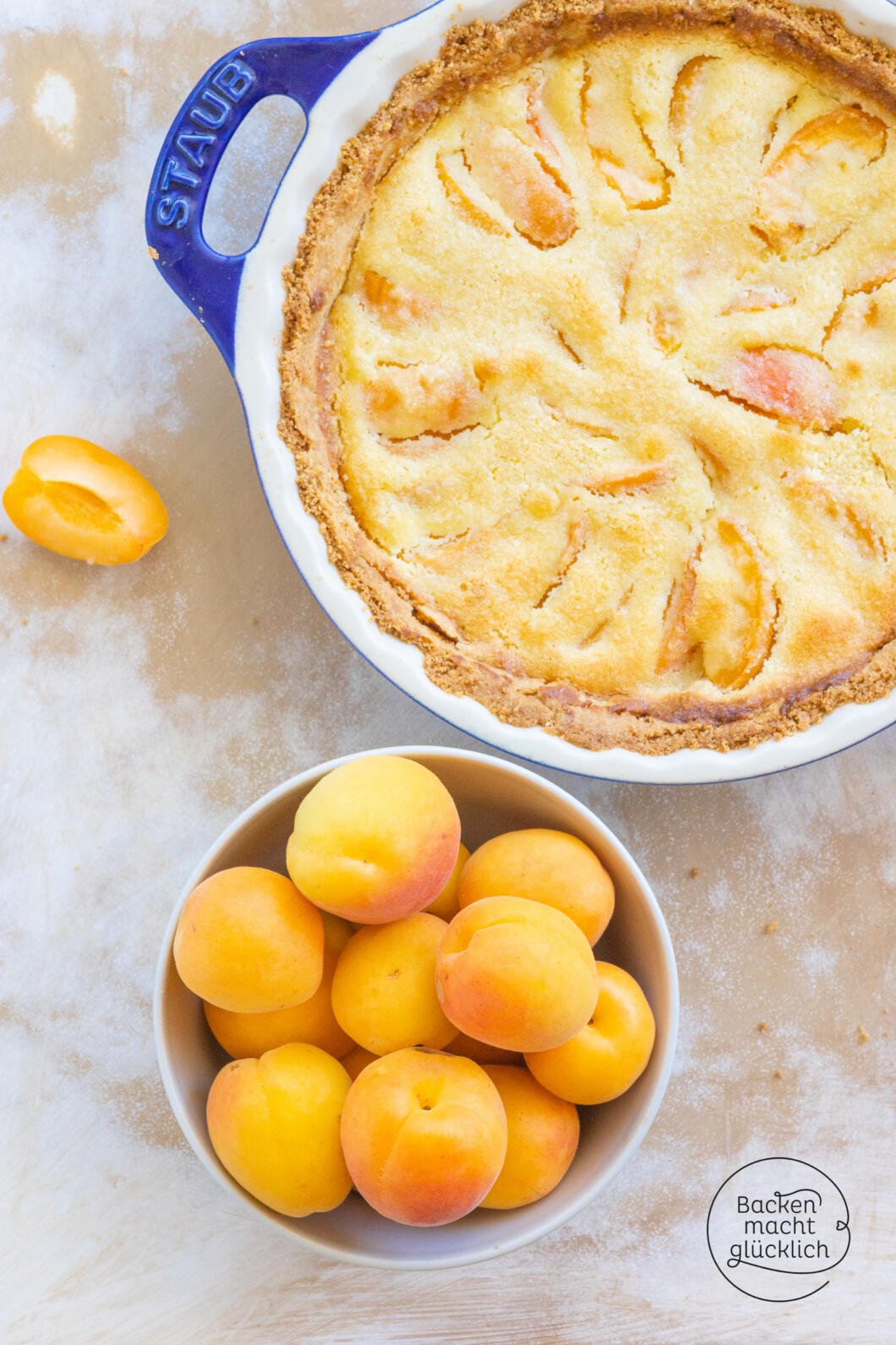 Aprikosen-Tarte: einfach &amp; lecker | Backen macht glücklich