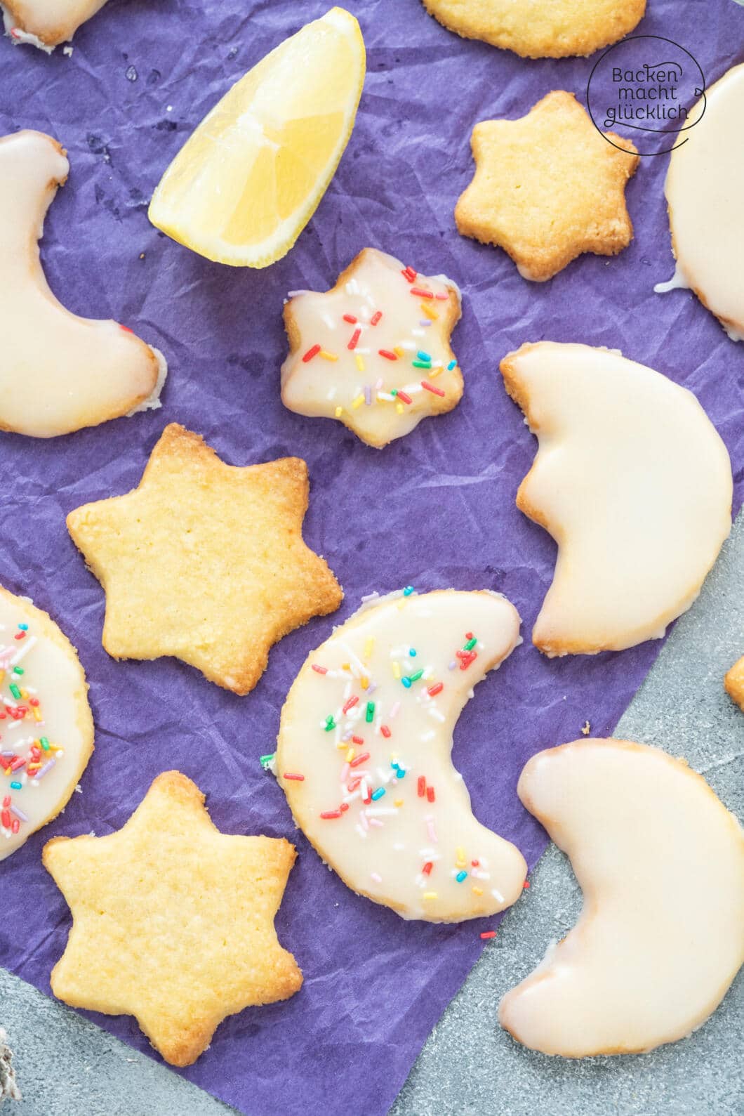 Omas Zitronenpl Tzchen Backen Macht Gl Cklich