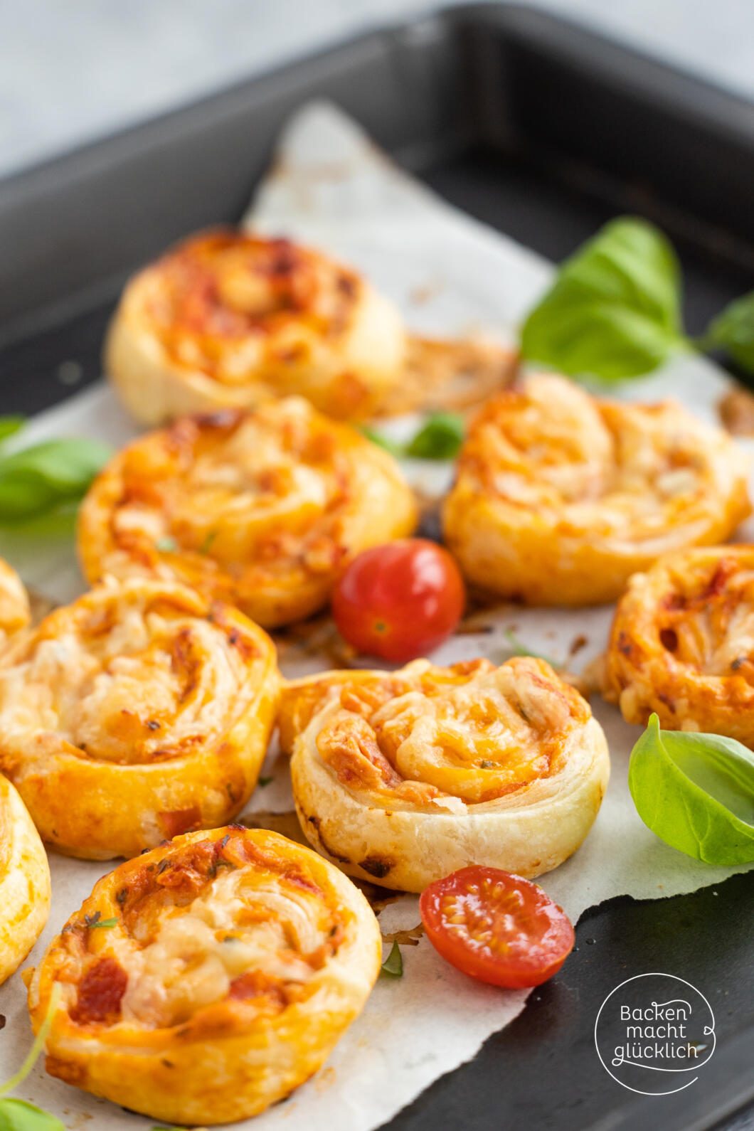 Pizzaschnecken | Backen macht glücklich