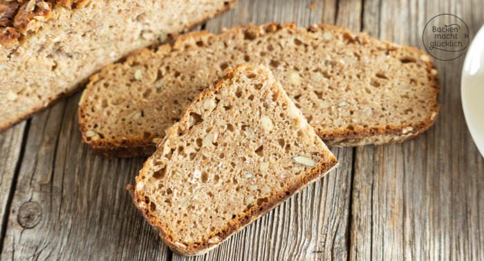 Saftiges K Rnerbrot Mit Sauerteig