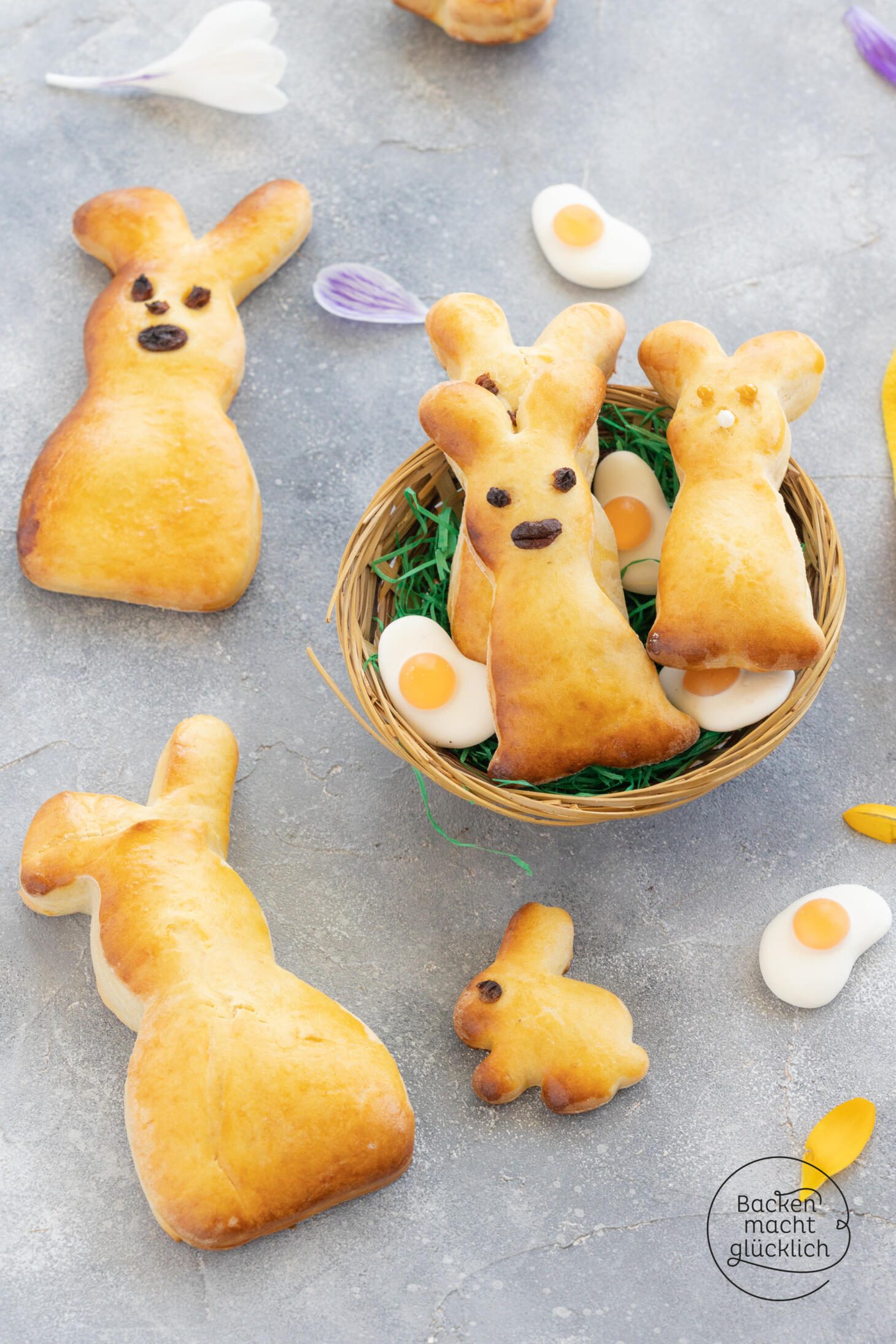 Osterhasen Aus Hefeteig Backen Macht Gl Cklich