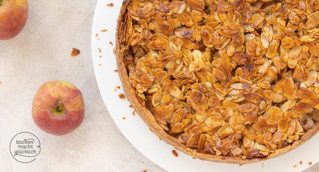 Florentiner Apfelkuchen Backen macht glücklich