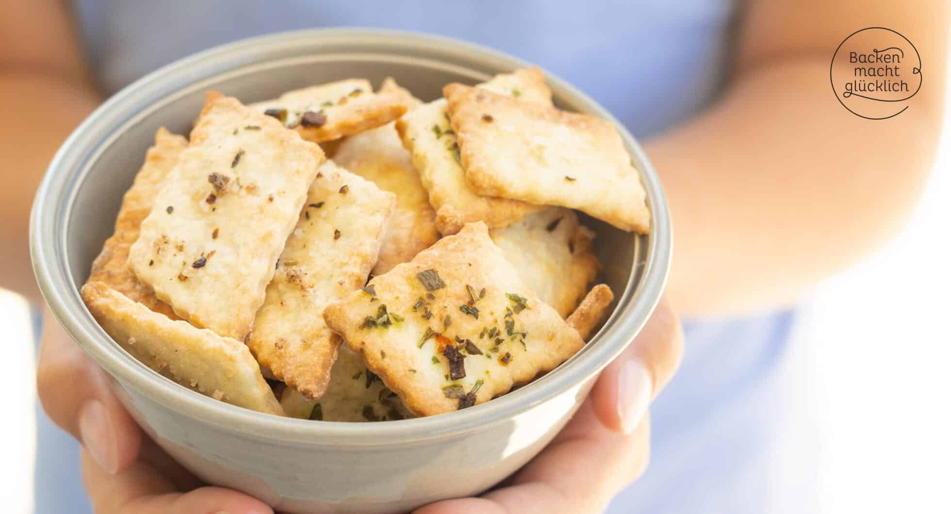 Selbstgemachte Cracker Backen Macht Gl Cklich