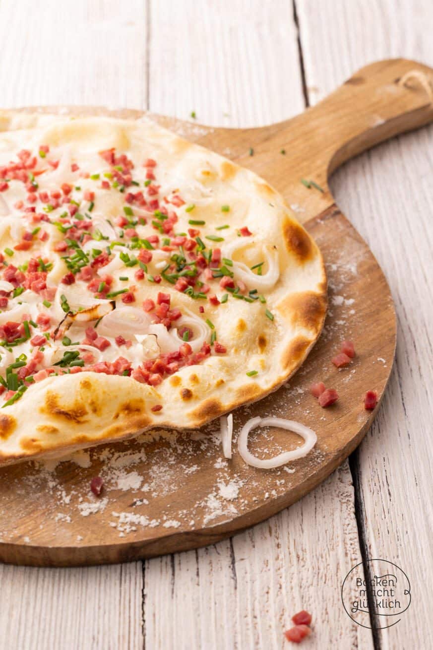 Flammkuchen Rezept Backen Macht Gl Cklich