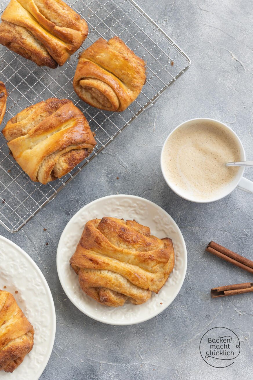 Franzbrötchen Rezept | Backen macht glücklich