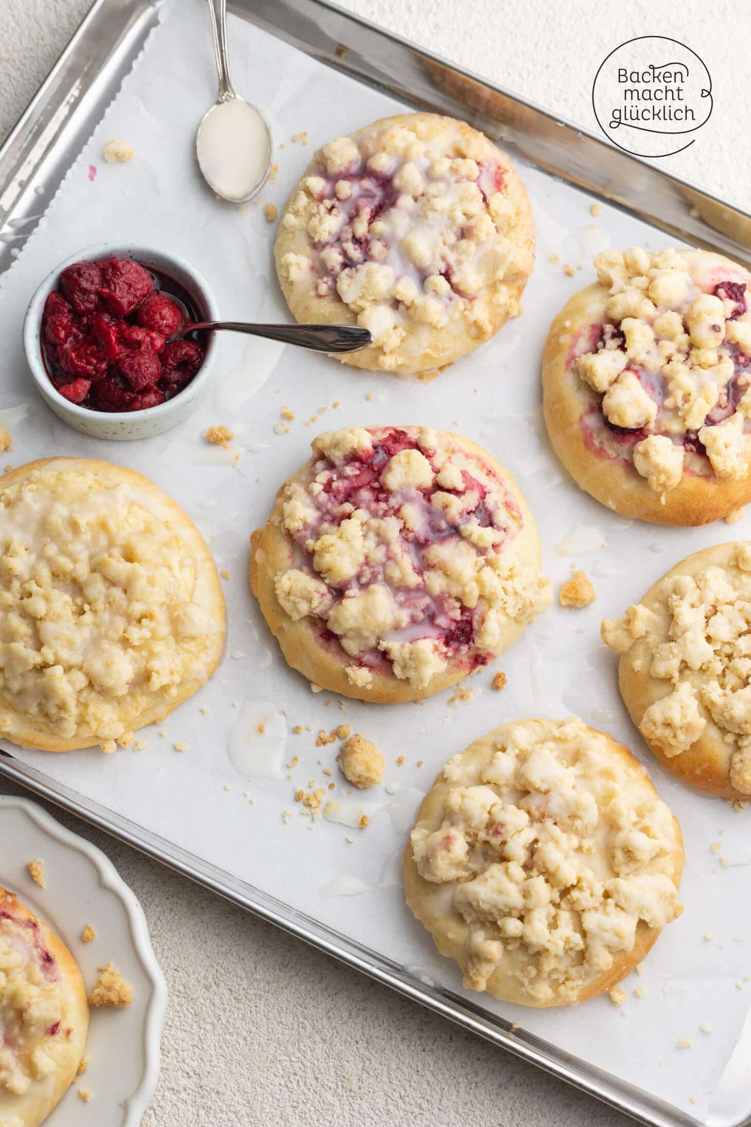 Vegane Streuseltaler | Backen macht glücklich