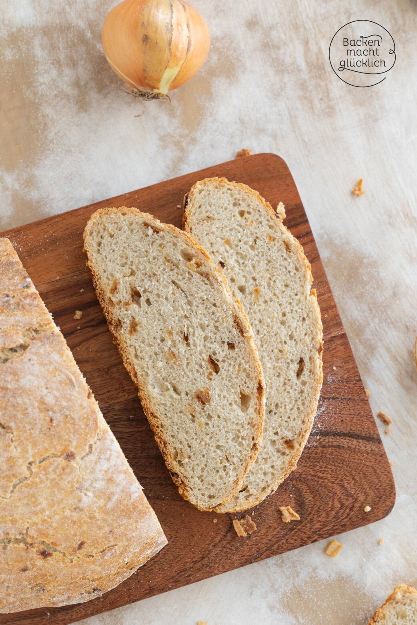 Zwiebelbrot | Backen macht glücklich