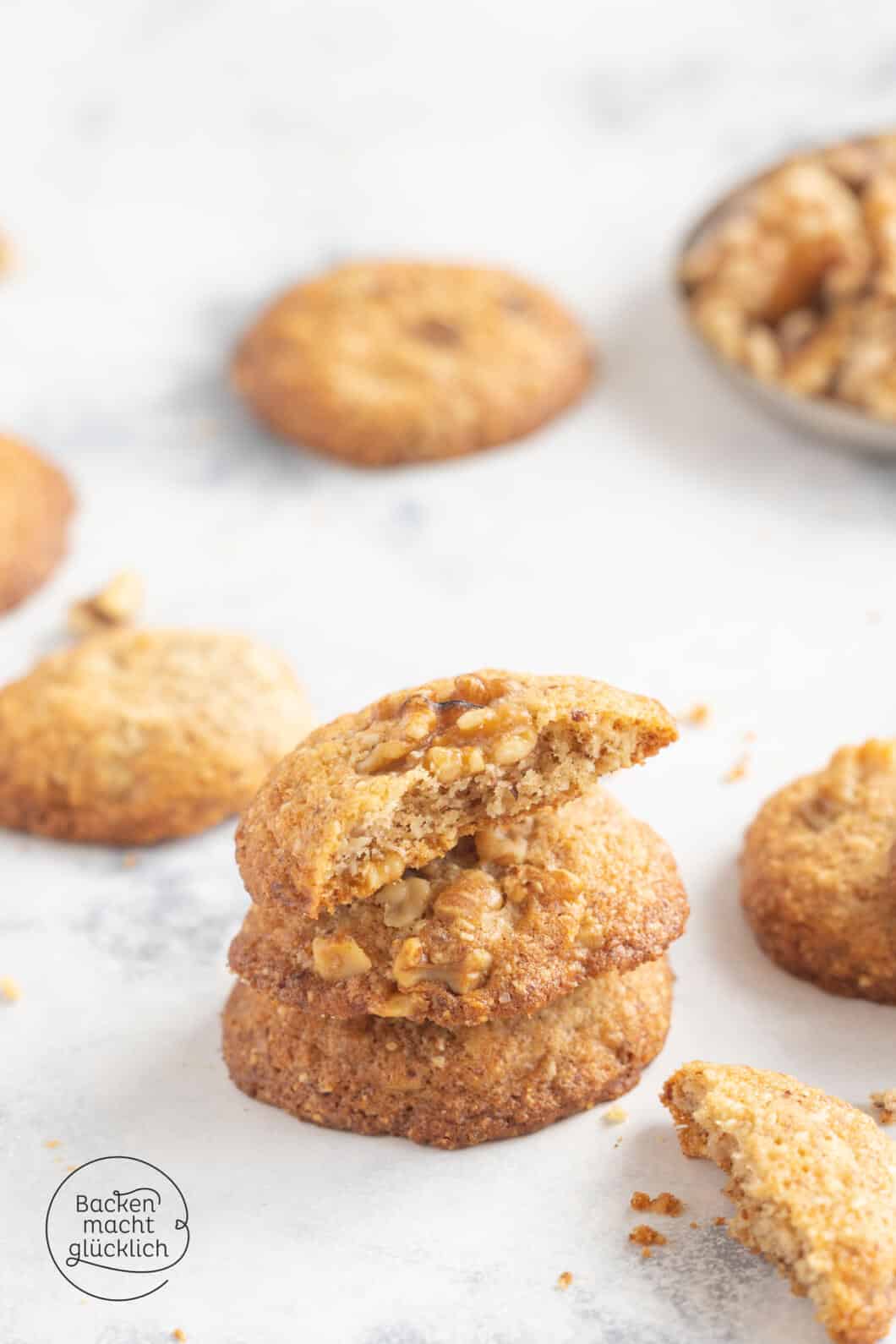 Walnuss-Cookies | Backen macht glücklich