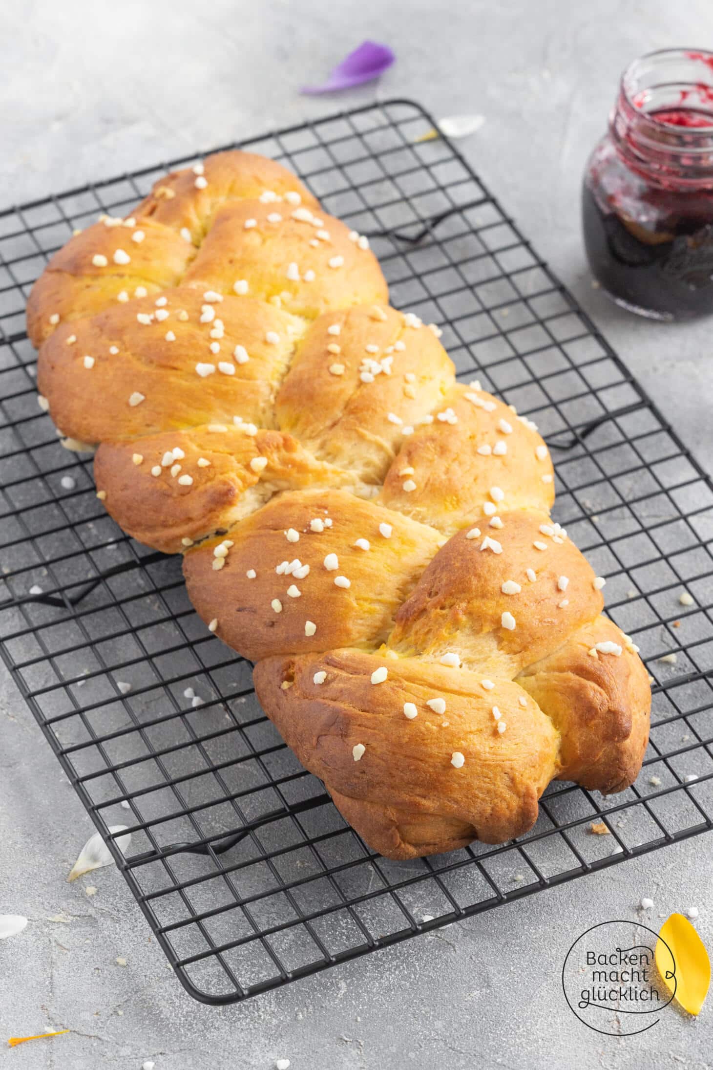 Veganer Hefezopf | Backen macht glücklich