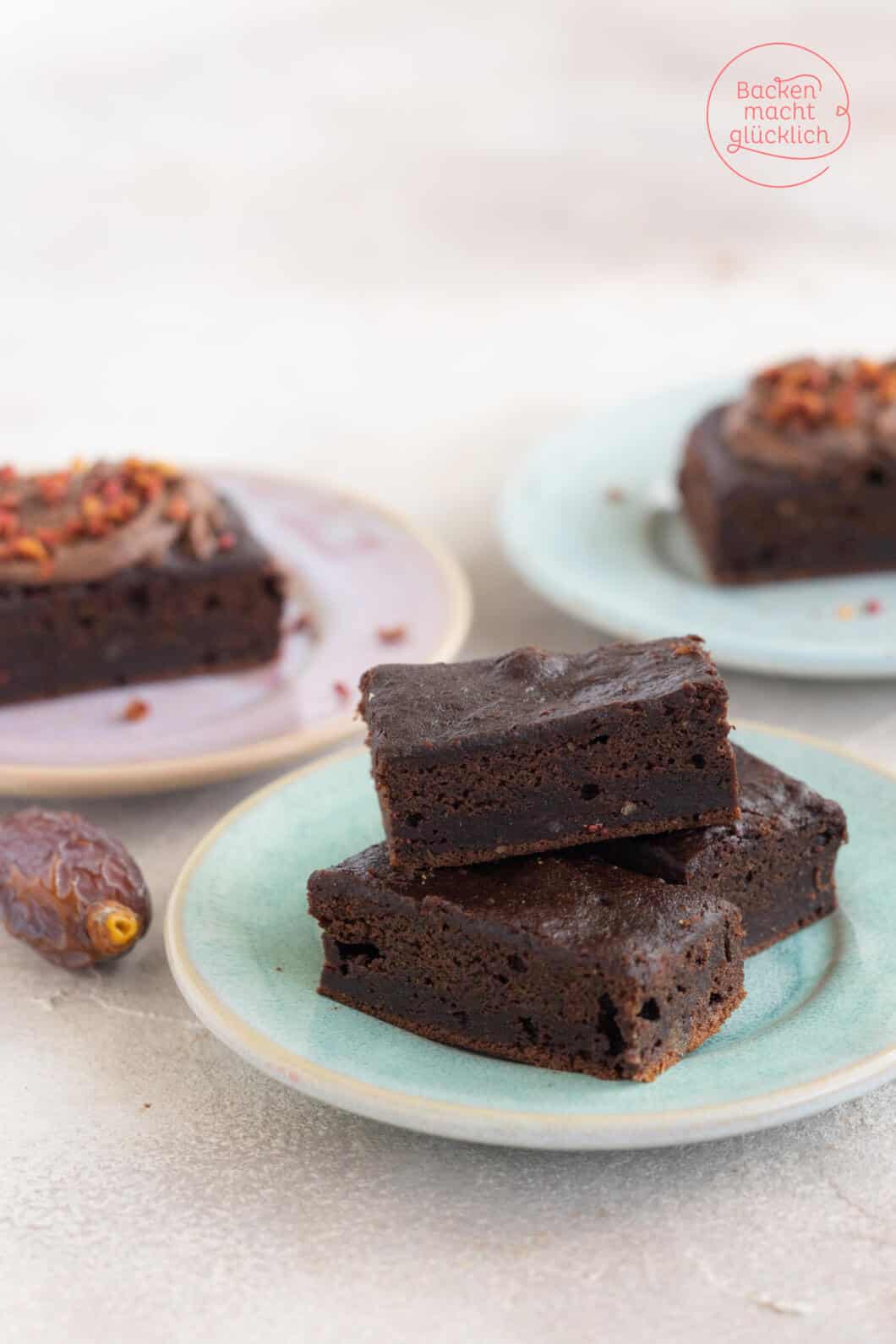 Schoko-Dattel-Kuchen | Backen macht glücklich