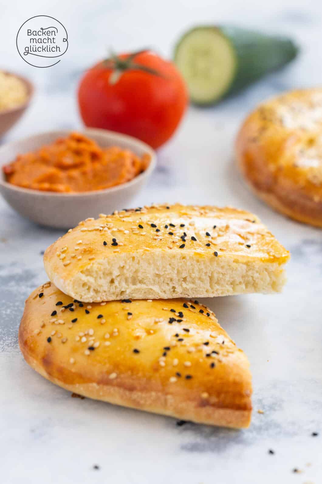 Türkisches Fladenbrot | Backen macht glücklich