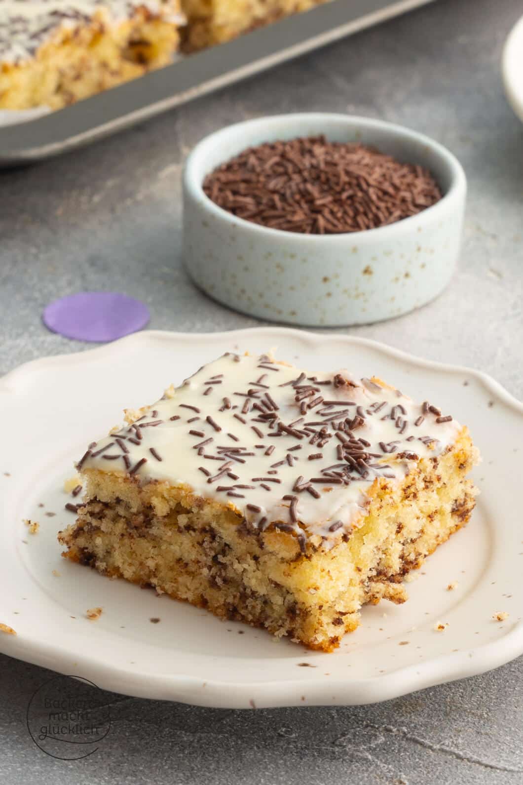 Ameisenkuchen vom Blech | Backen macht glücklich