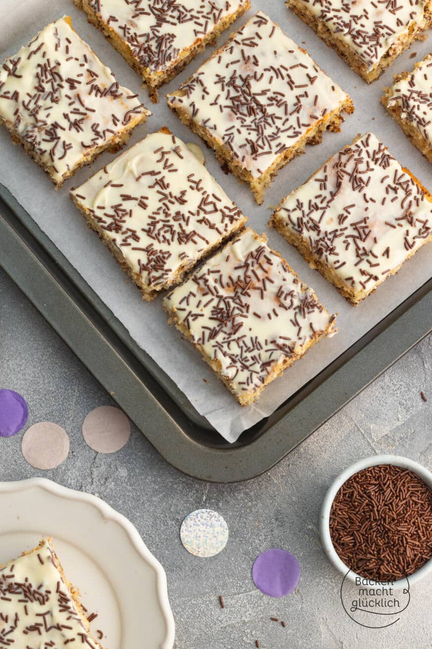 Ameisenkuchen vom Blech | Backen macht glücklich